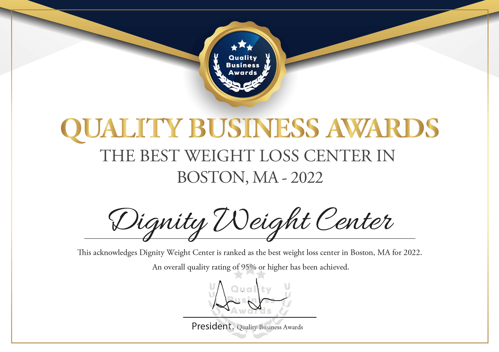 Quality Business Awards